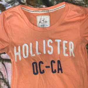 🌺Orange Hollister shirt🌸
